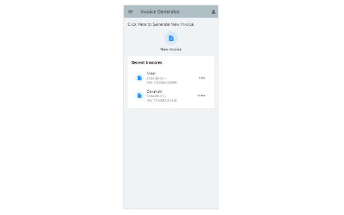 Invoice Generator